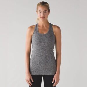 NWOT Lululemon Cool Racerback II - Heathered Black